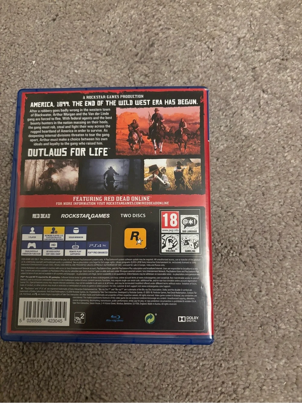 Red Dead Redemption II PS4
